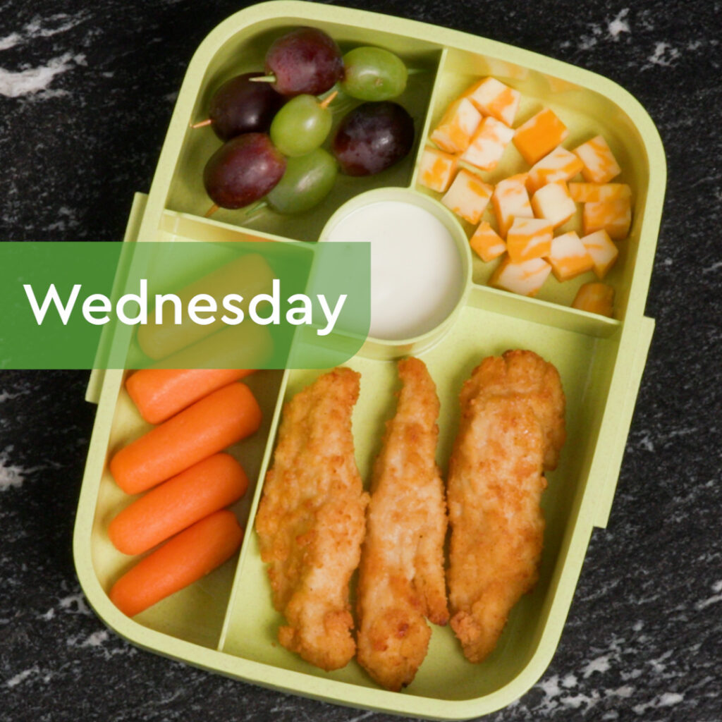 Fun Lunchbox with a Fun Lunch to Match Veggie-Bento